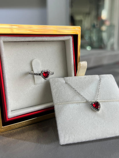 Red Rotating (Natural Flower) Valentine’s Box❤️‍🔥