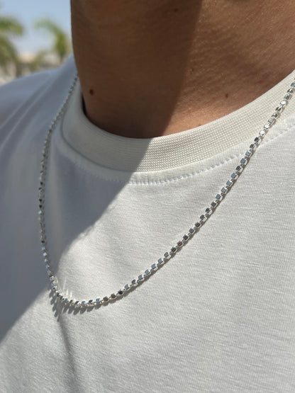 Box Set of Two (Necklace + Bracelet) for Men – Sterling Silver 925