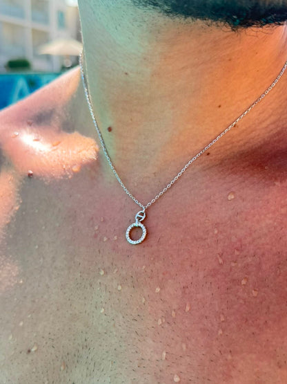 Aureon Necklace in Sterling Silver 925s