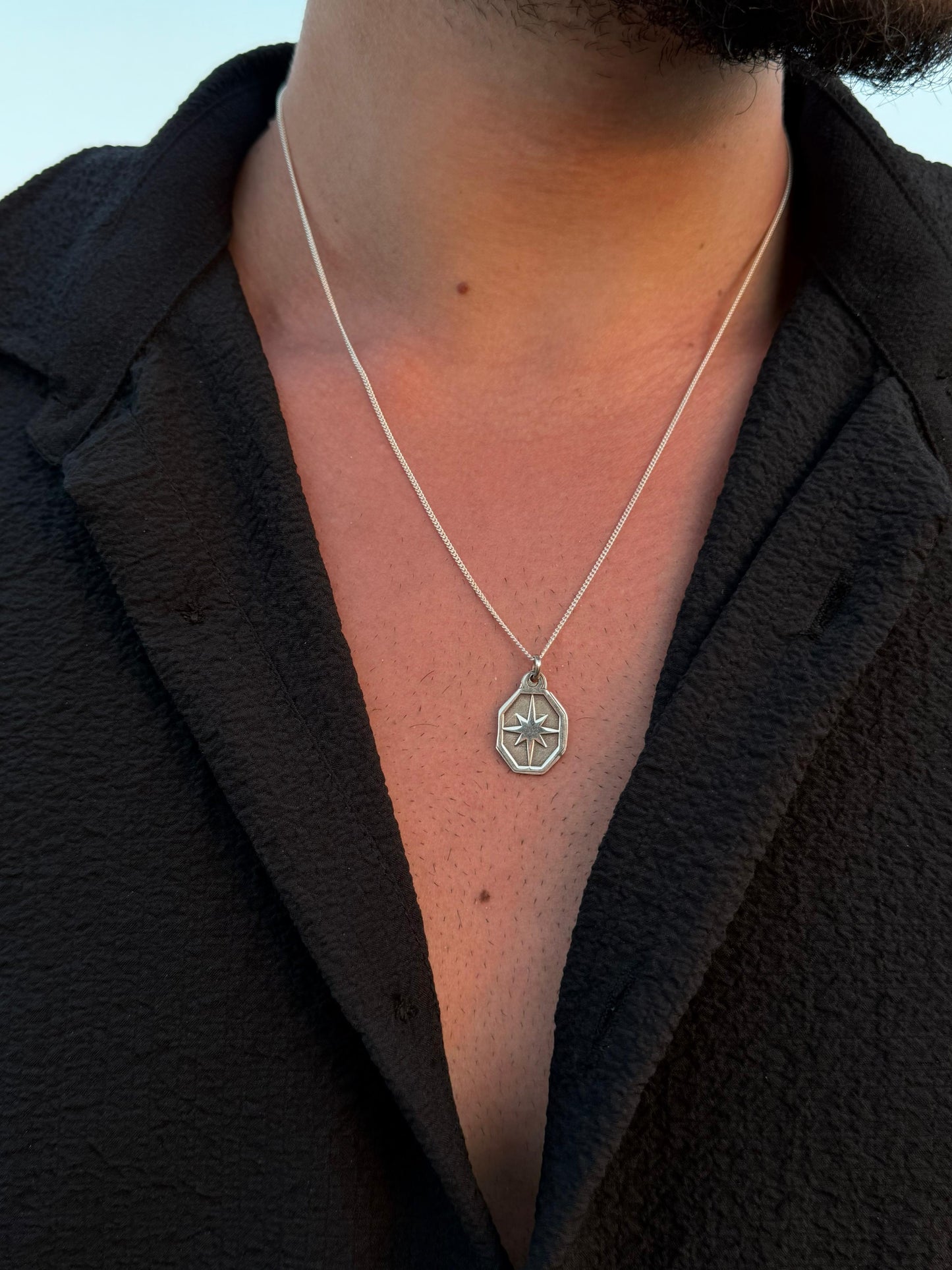 Northbound Necklace in Sterling Silver 925s