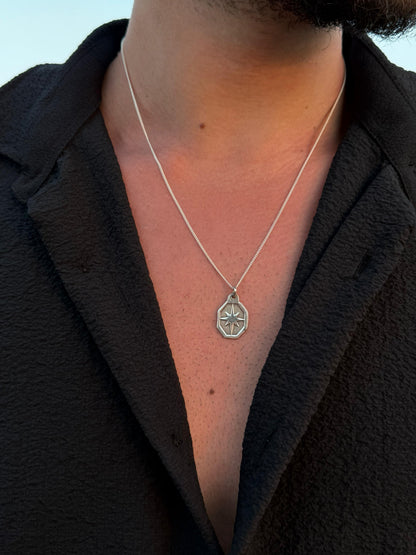 Northbound Necklace in Sterling Silver 925s