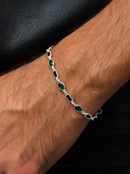 O3 Iconic ZOVA Bracelet in Sterling Silver925