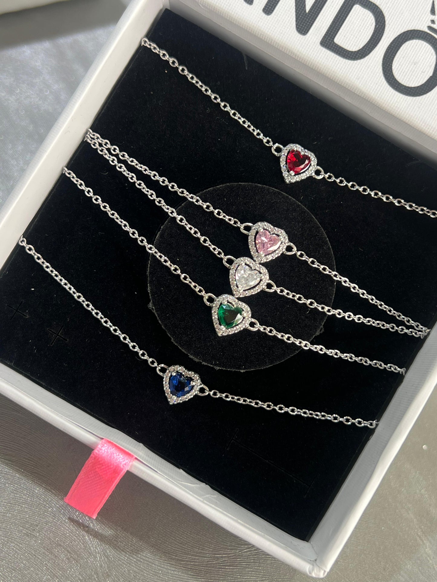 Sparkling Heart Bracelet 💎✨