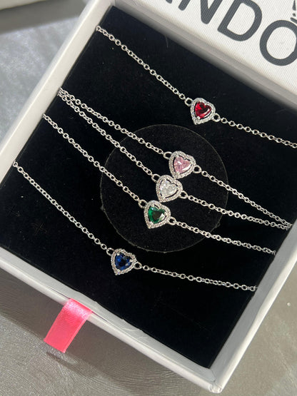 Sparkling Heart Bracelet 💎✨