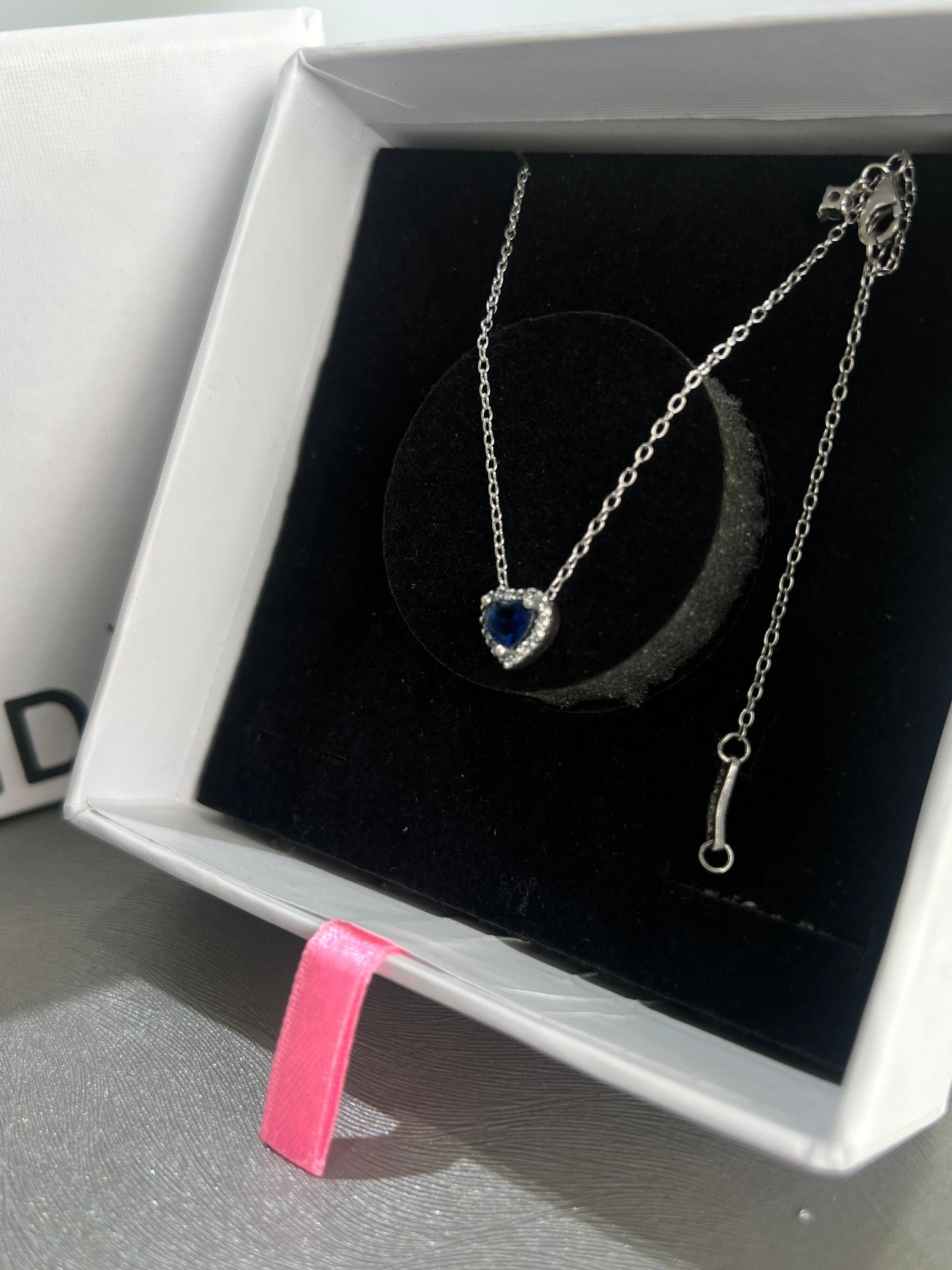 Heart Necklace -Italian Silver 925