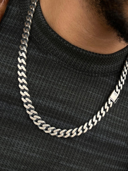 ⛔️Exclusive⛔️ Double Appear Brutal Chain-Pure Sterling Silver 925s-(58cm-10mm)