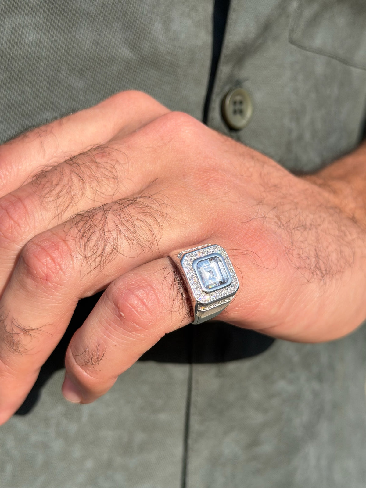 Citadel Ring in Sterling Silver 925s