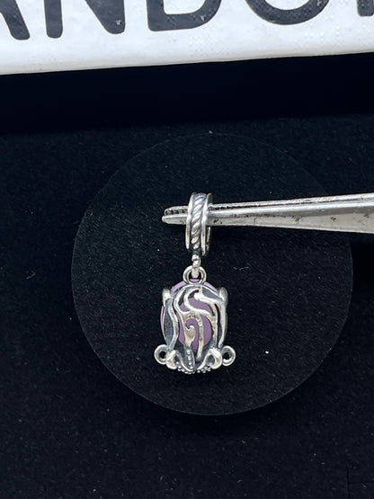 Murano Glass Cute Octopus Dangle Charm