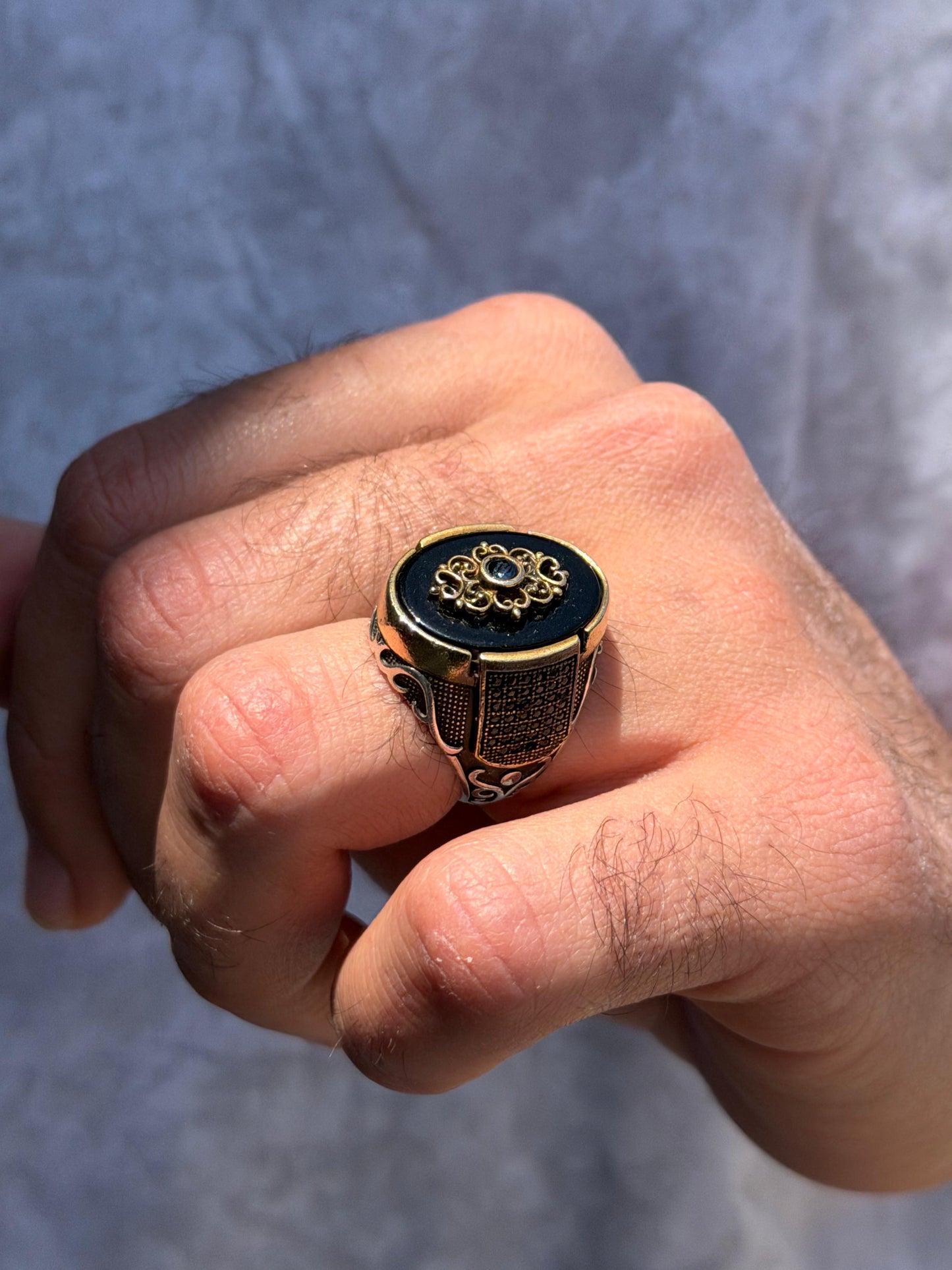 Sultan Ring -for Men's Sterling Silver 925s