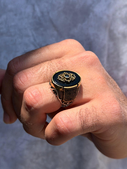 Sultan Ring -for Men's Sterling Silver 925s