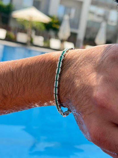 OG Green Phantom Bracelet Sterling Silver 925s