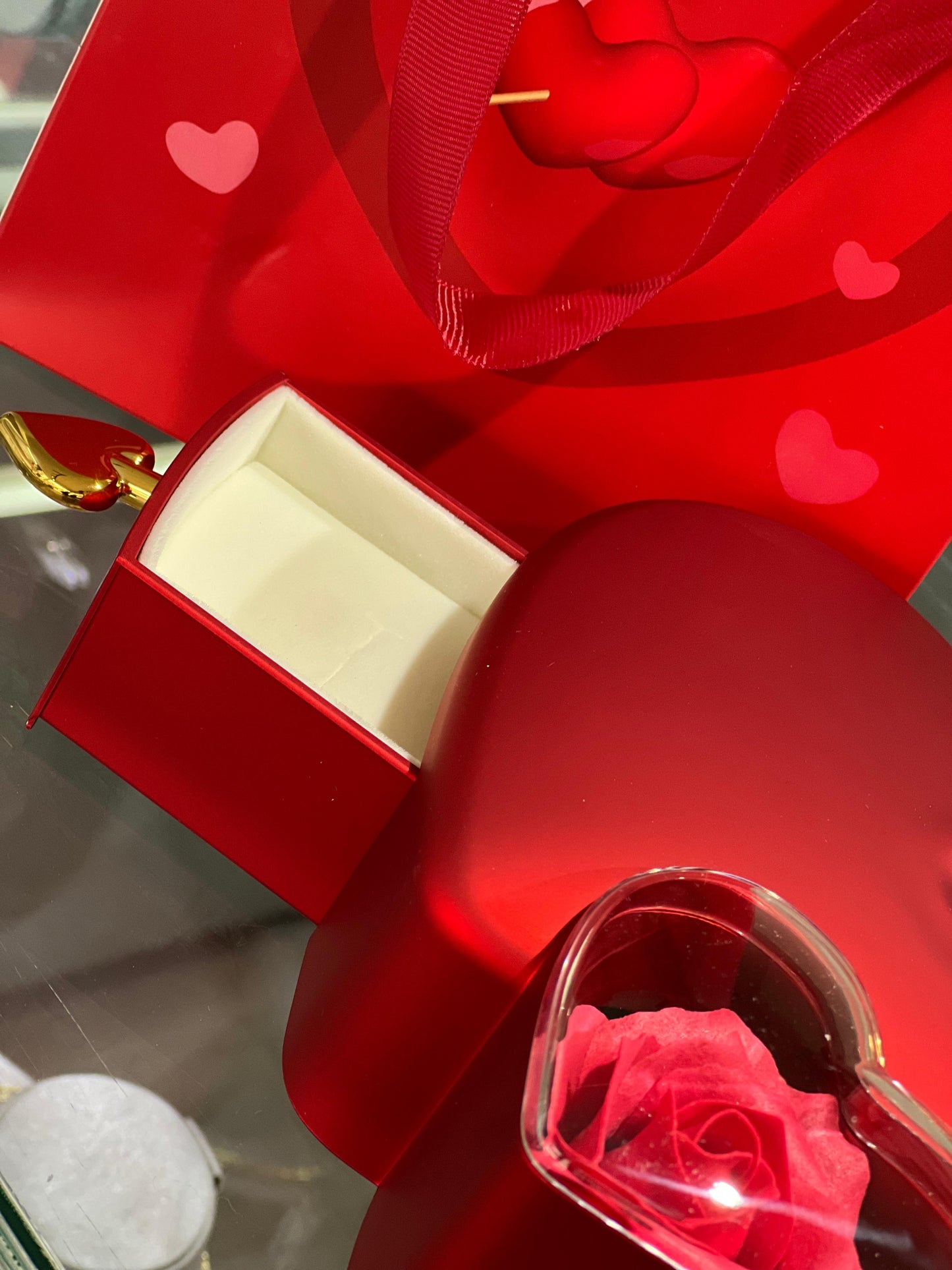 Red Drawer Heart Valentine’s Box