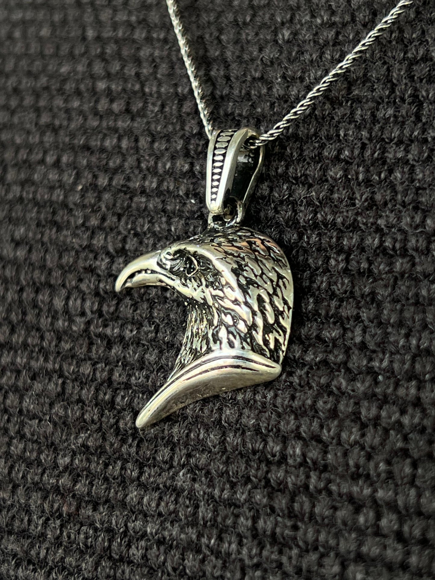Eagle Pendant – S925 Silver-3cm