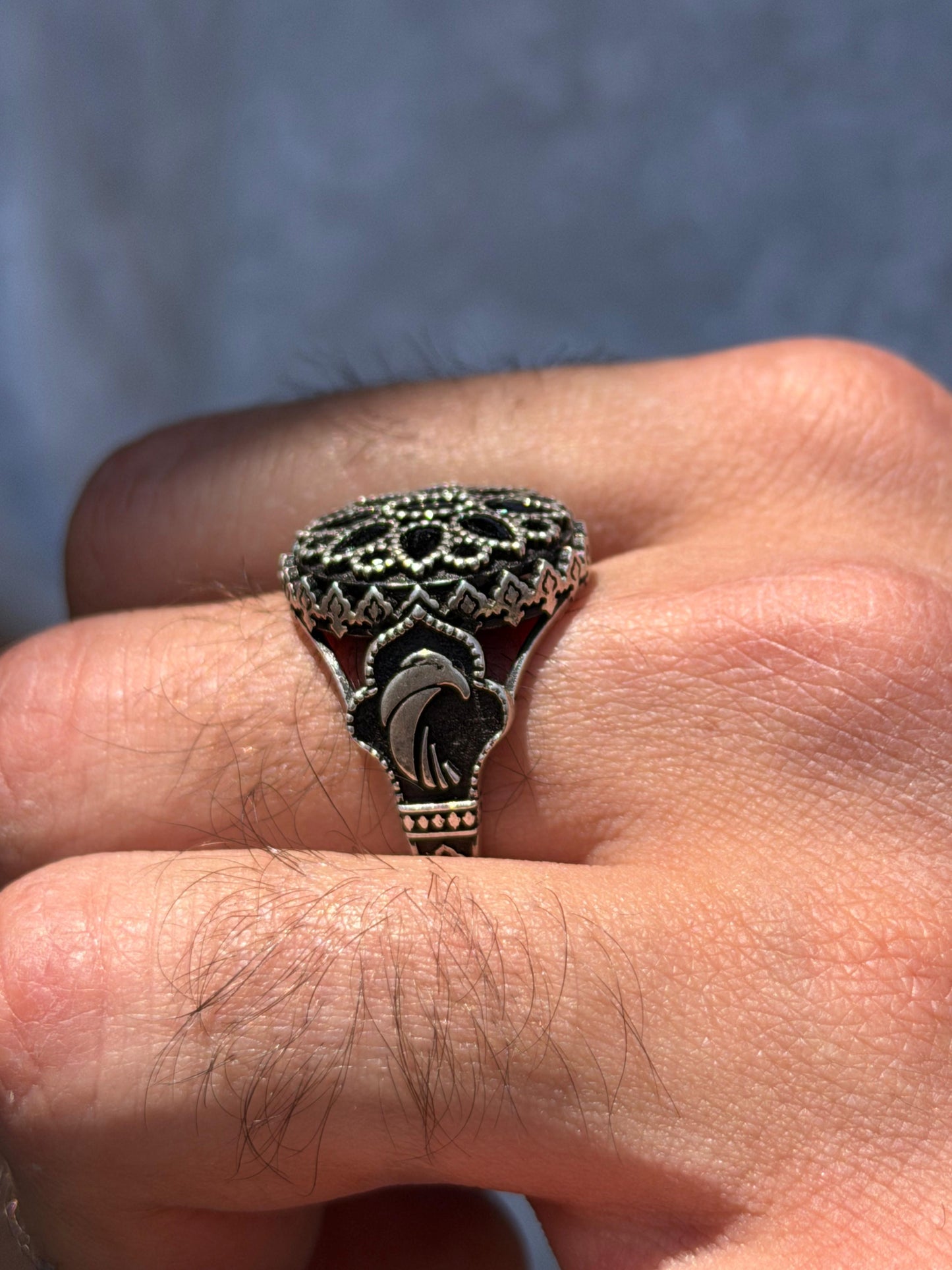 Zenith Ring -for Men's Sterling Silver 925s