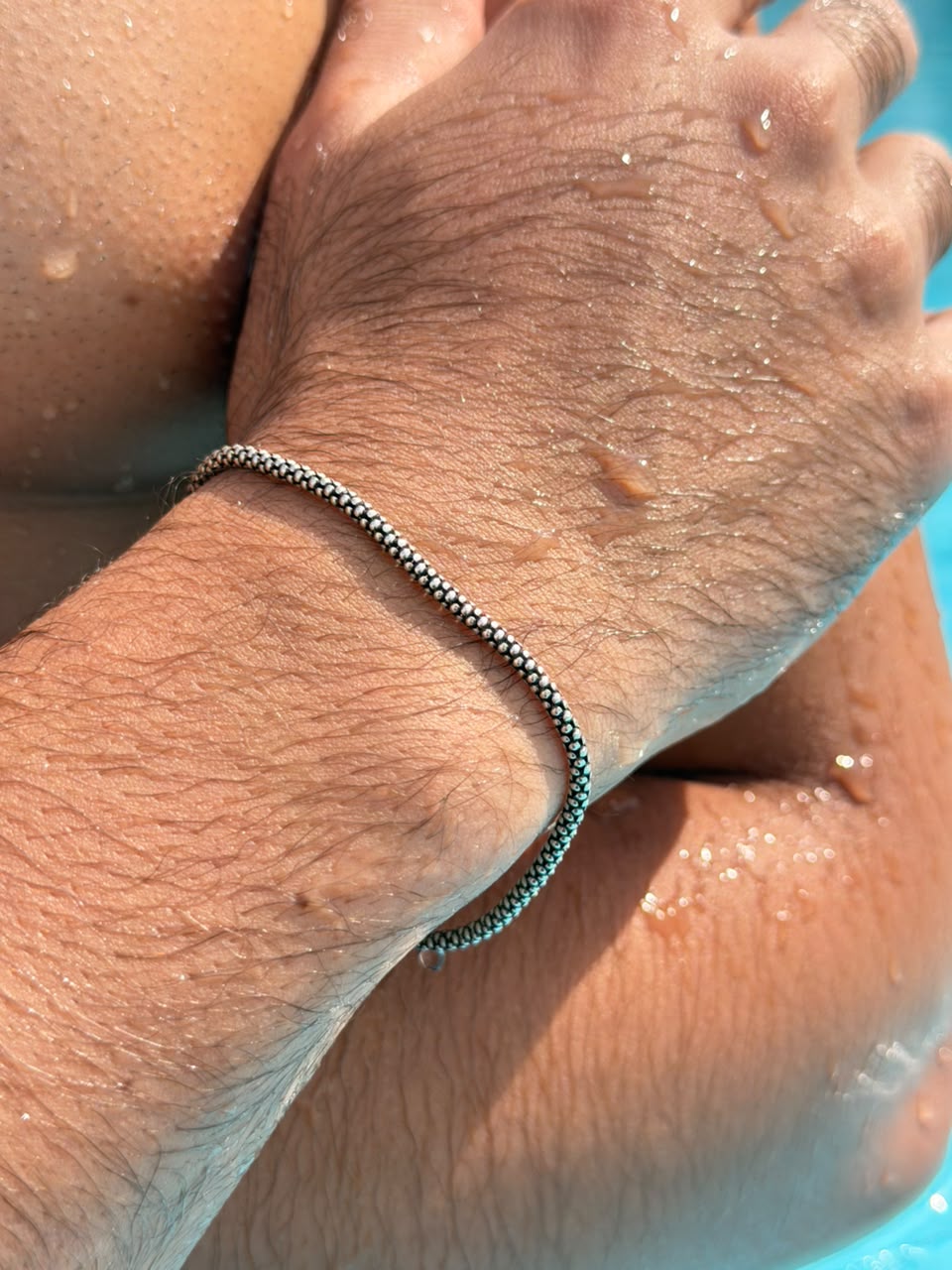 Oxizid Vellum Bracelet Sterling Silver 925s-(2.5mm)
