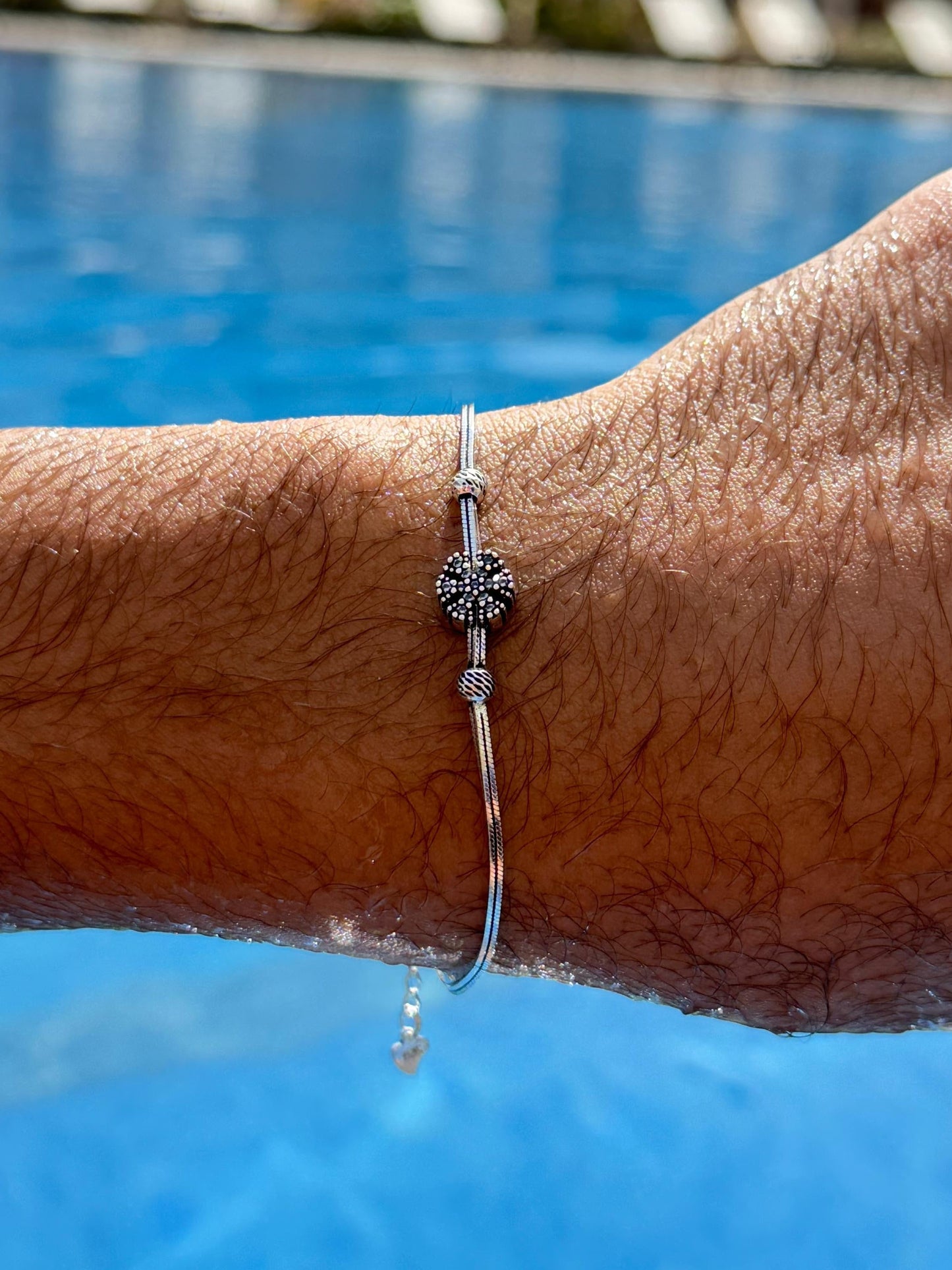 Shadow Slider Bracelet Sterling Silver 925s