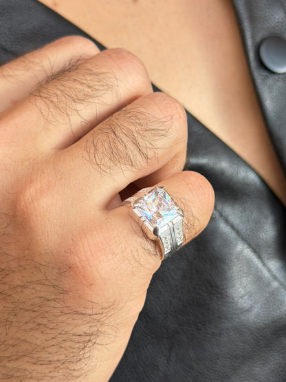 Crowncut Ring -Sterling Silver 925s