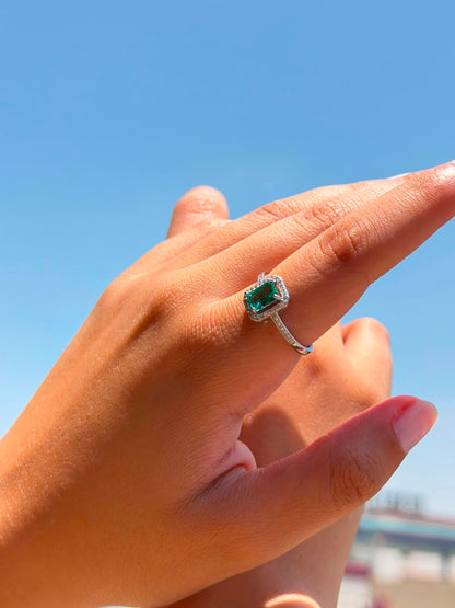 Verdelle Ring in Sterling Silver -925s