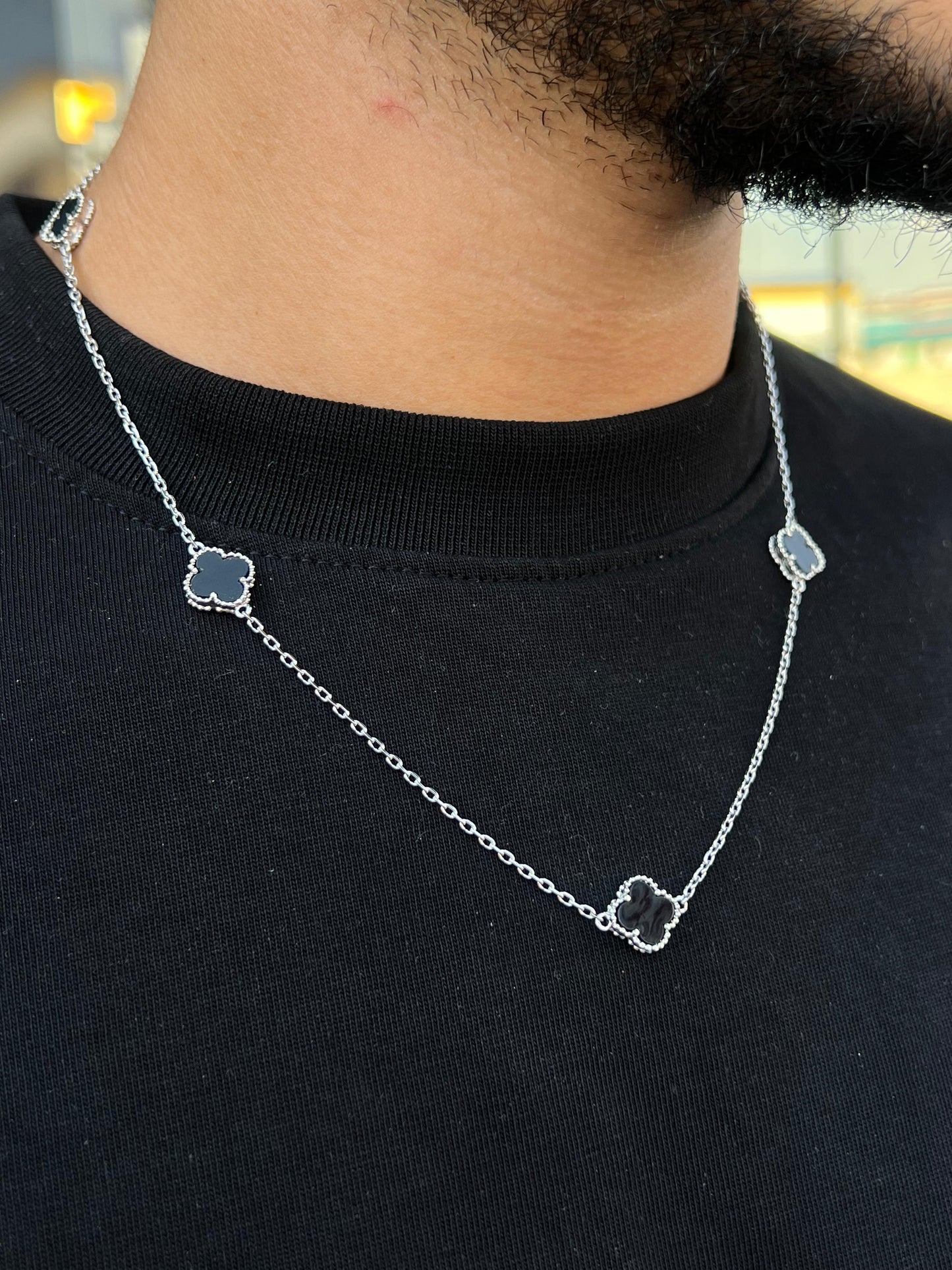 Five Van Cleef Chain in Sterling Silver 925s
