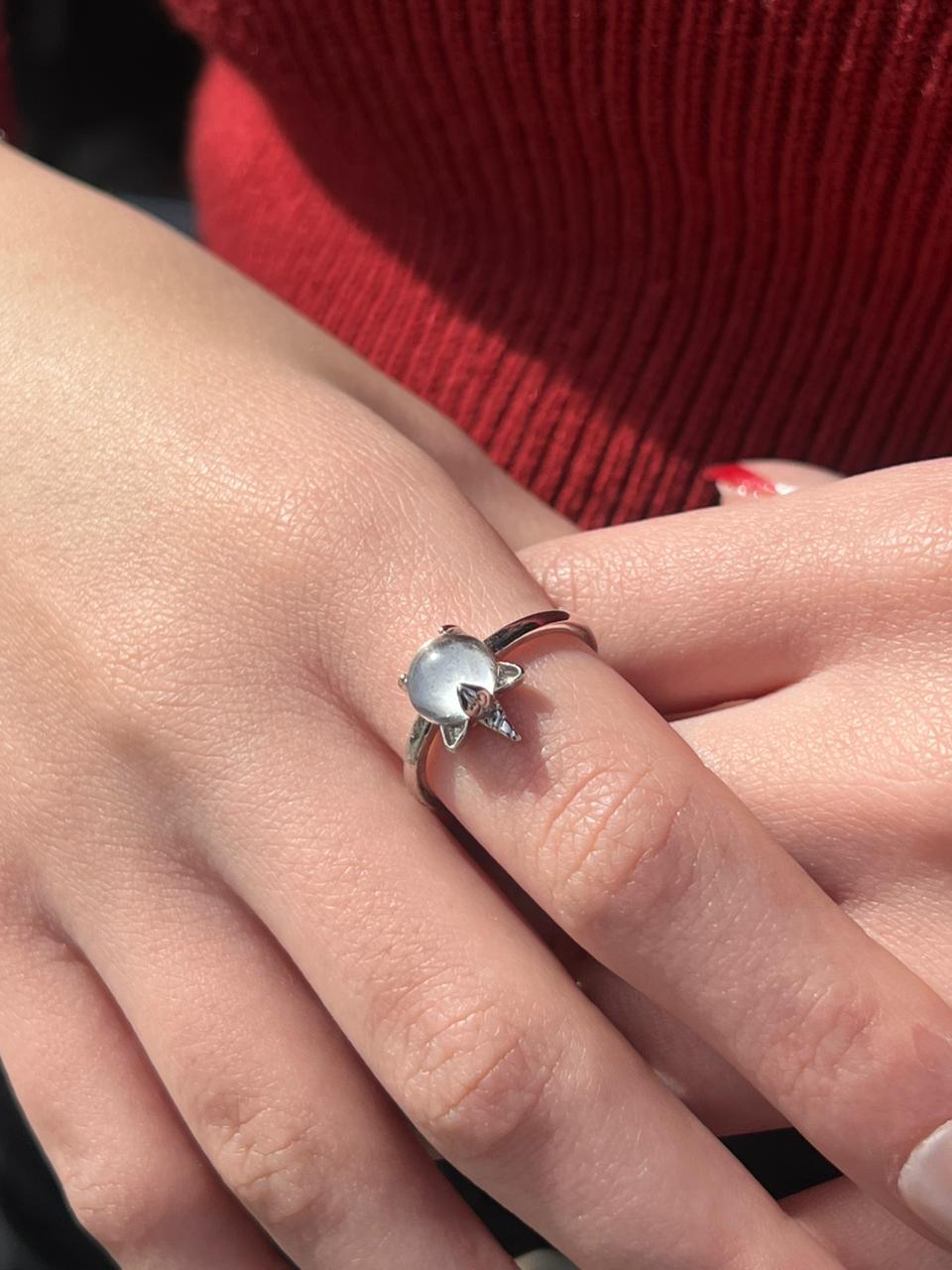 Unicorn Ring in Sterling Silver -925