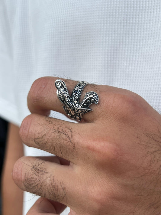 Dragon Ring -Sterling Silver 925s