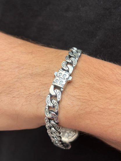 Lion Edition Rotating Exclusive Bracelet S925 Sterling Silver for men