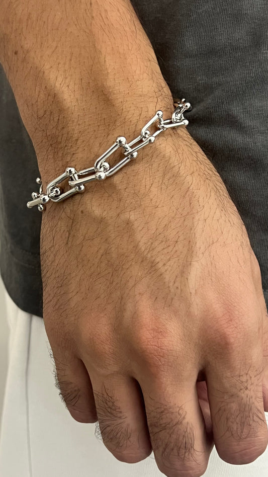 Tiffany HardWear Sterling Silver Bracelet S925