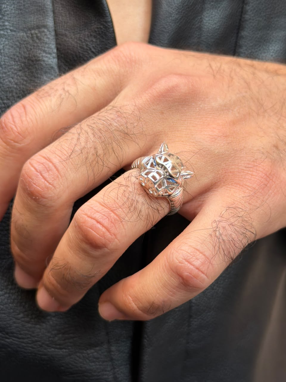 Feralis Ring in Sterling Silver 925s