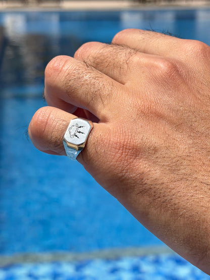 Thunder Ring in Sterling Silver 925s