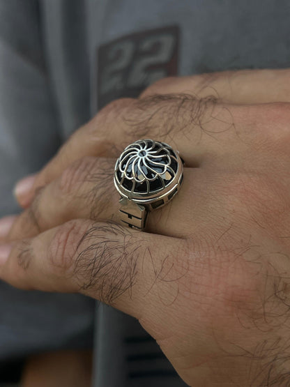 Dome Ring -for Men's Sterling Silver 925s