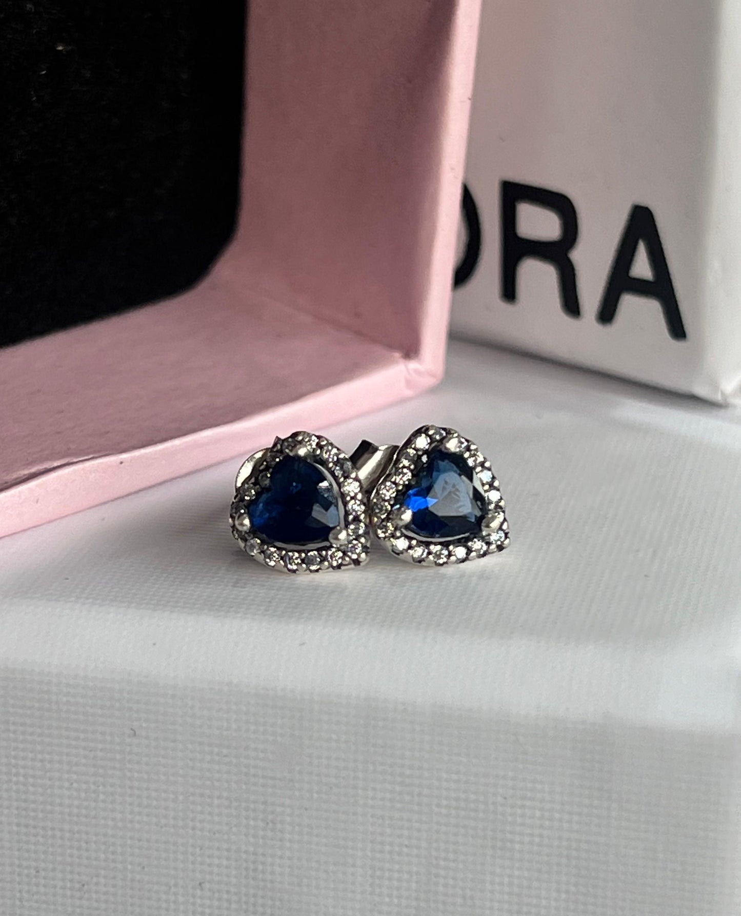 Sparkling Heart Earrings