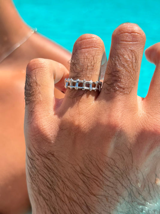 Railforge Ring in Sterling Silver 925s