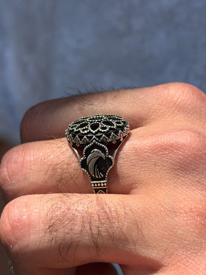 Zenith Ring -for Men's Sterling Silver 925s