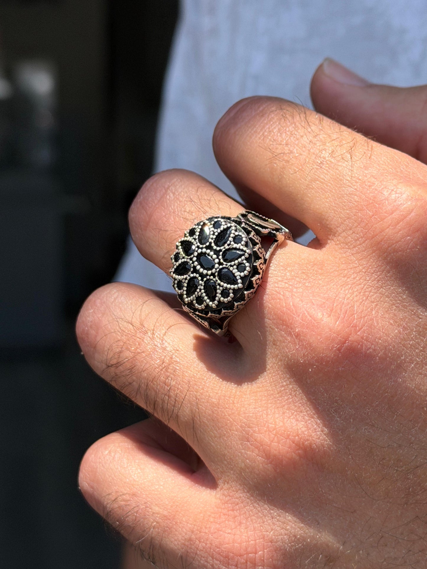 Zenith Ring -for Men's Sterling Silver 925s