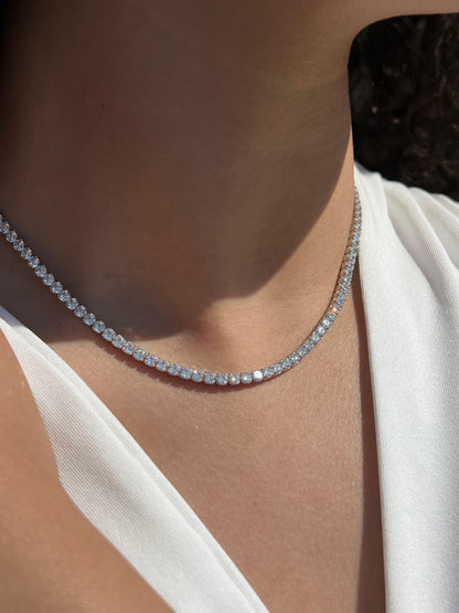 3mm Pure Tennis Chain in Sterling Silver 925s