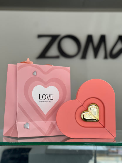 Pink Lovely Heart Valentine’s Box