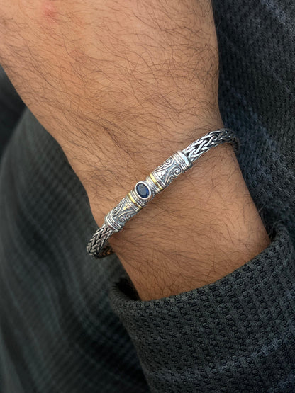 UniCore bracelet for men-Pure925s (21cm-9mm)