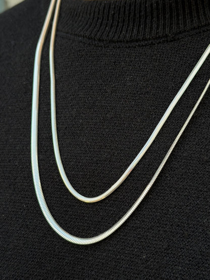 Snake Necklaces for Men's Sterling Silver 925s