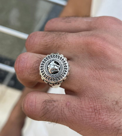 Vercase Ring for Men in Sterling Silver 925s