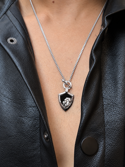 Lionlock Necklaces for Men's Sterling Silver 925s