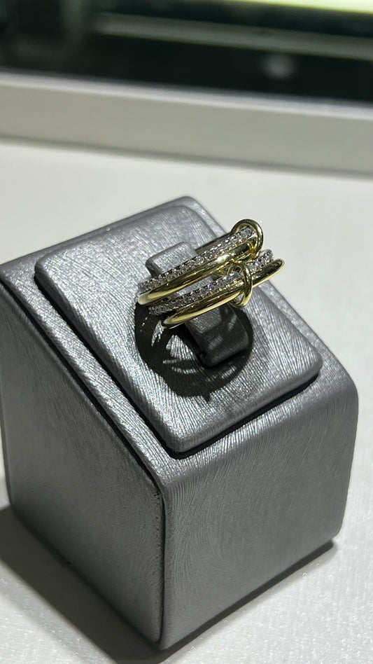 Four Layered Ring Sterling Silver 925