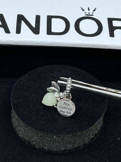 Glow-in-the-dark Firefly Dangle Charm