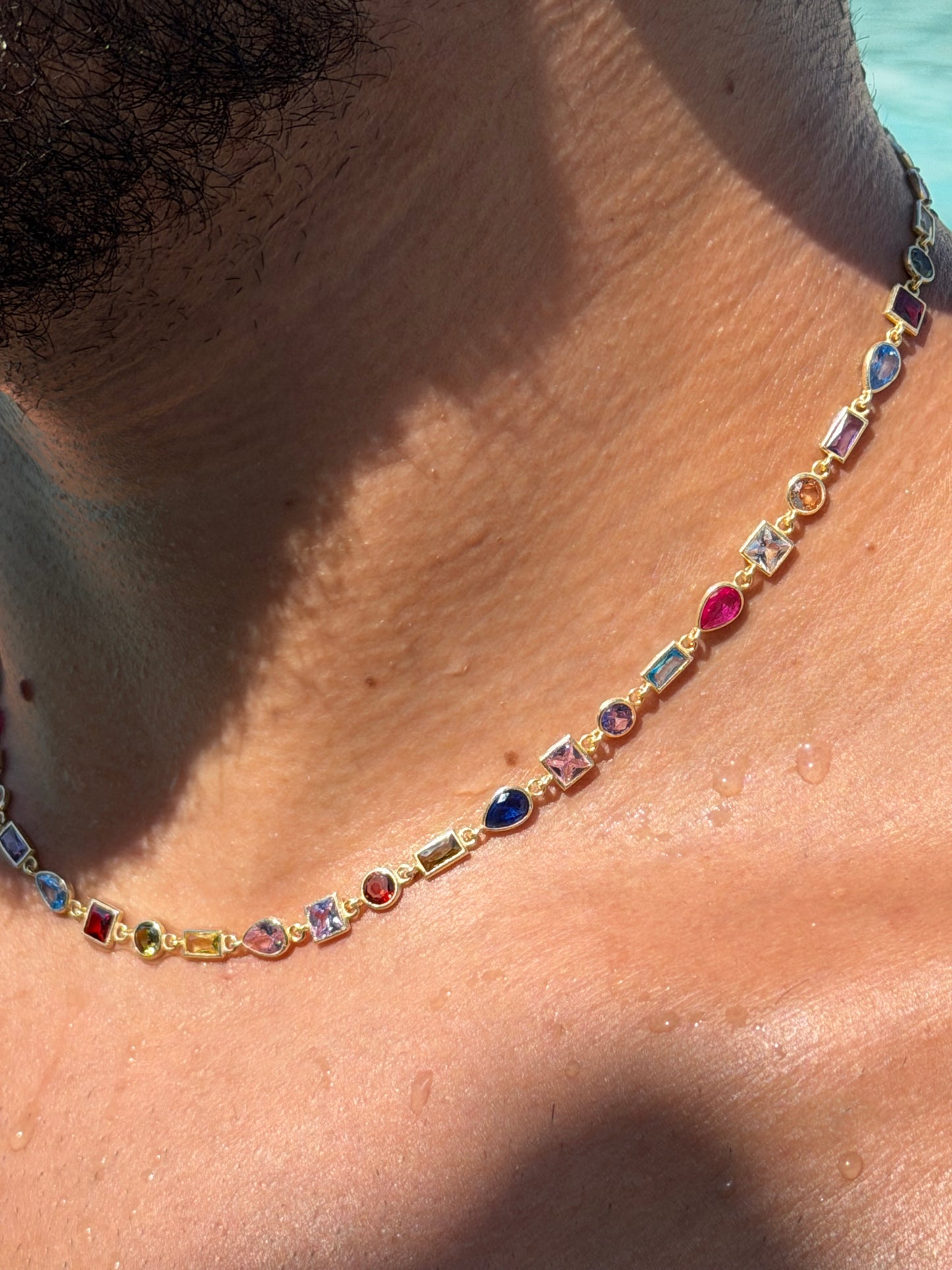 Iconic ZOVA Choker Necklace in Sterling Silver925- Gold Plated