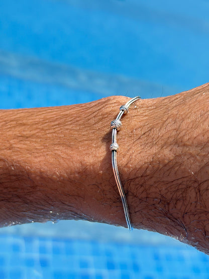 Beads Slider Bracelet Sterling Silver 925s