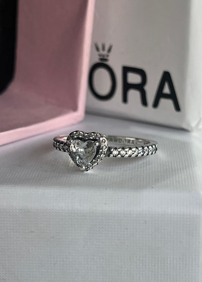 Heart Ring -Italian Silver 925