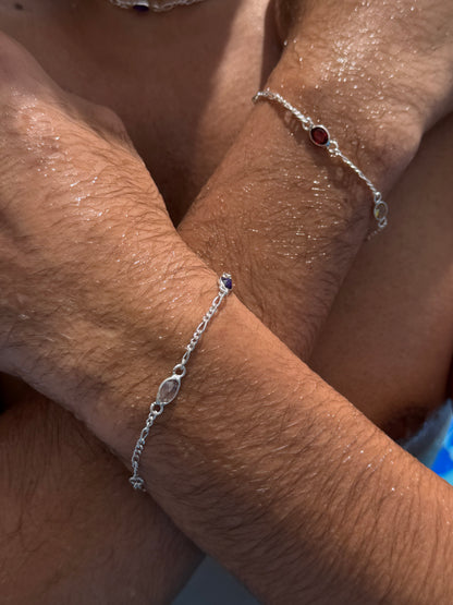 PRIME Figaro Bracelet Sterling Silver 925s