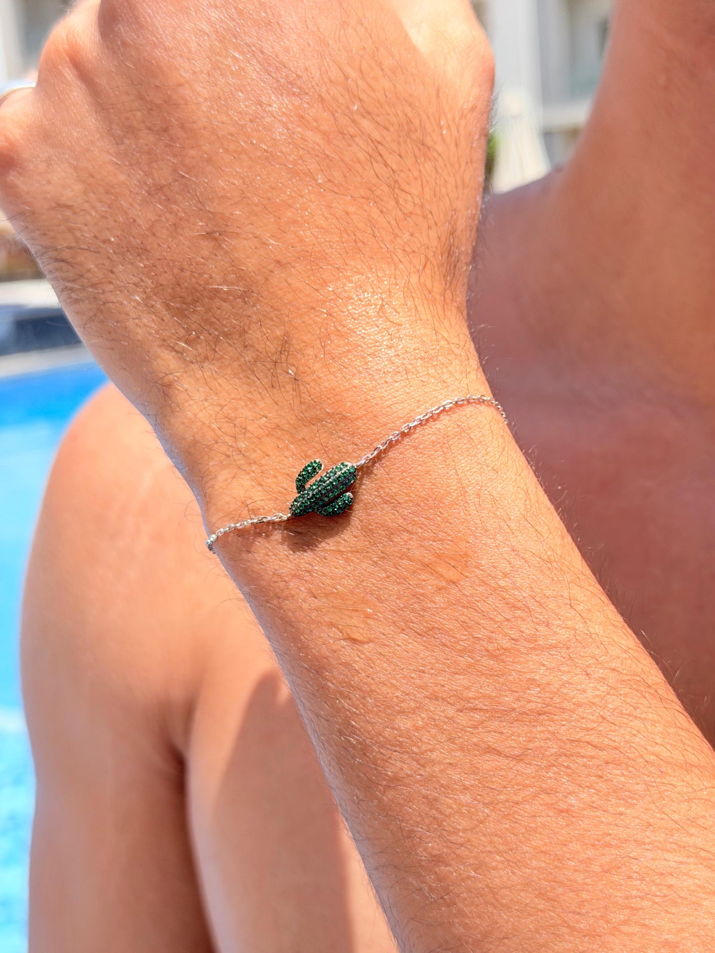 Cactus Bracelet Sterling Silver 925s