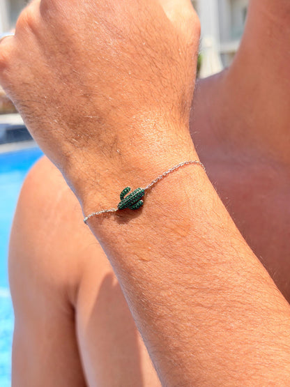 Cactus Bracelet Sterling Silver 925s