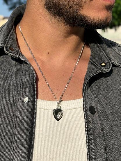 Lionlock Necklaces for Men's Sterling Silver 925s