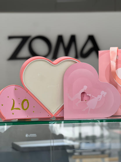 Pink Lovely Heart Valentine’s Box